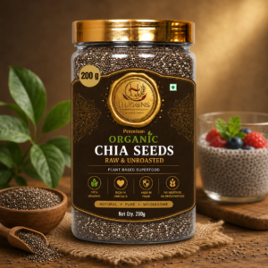 Organic Chia Seeds – Raw & Unroasted